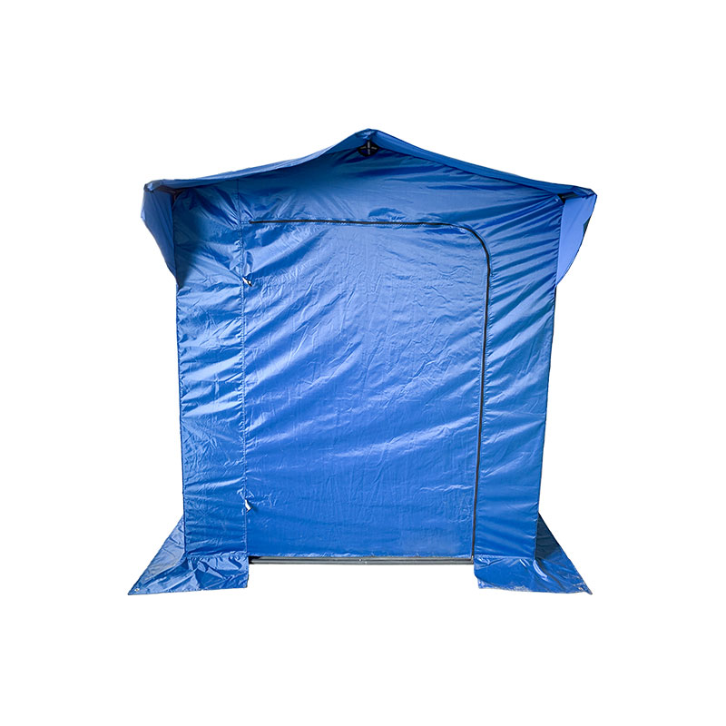 Structura de corturi de tent pliabil 50mm din aluminiu + 4 părți duble PVC 520g/m² Tarp pentru nevoi profesionale sau Utilizare zilnică albastru